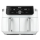 AirFryer i frytkownica beztłuszczowa Ninja Air Fryer DZ901EUWH z podwójnym koszem biały